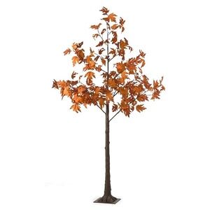 NWT Plow & Hearth 4 ft Light Up Maple Tree
